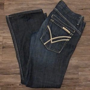 William Rast Savoy Ultra Low Rise Trouser Jean